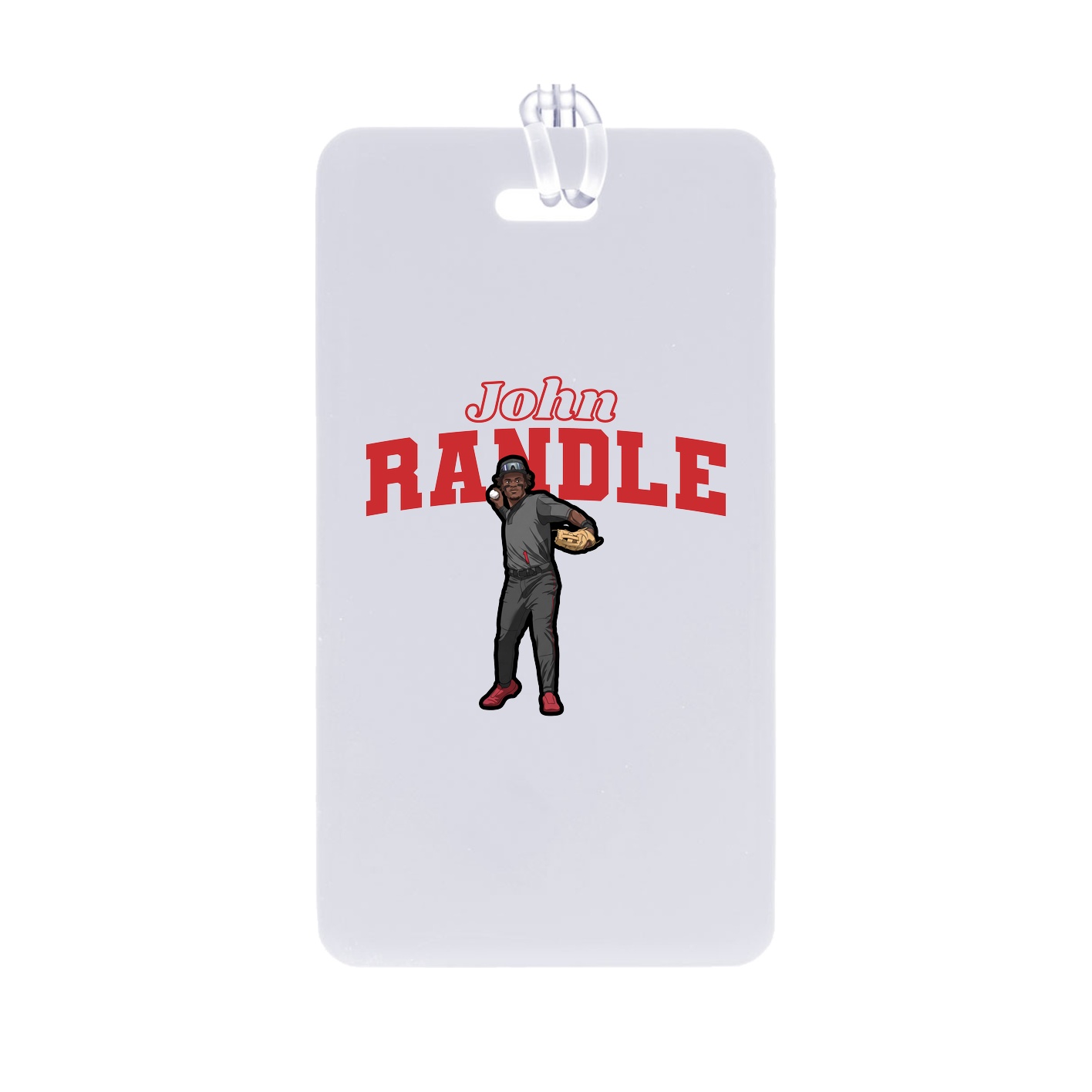 Bag Tag — Name Arch in Classic