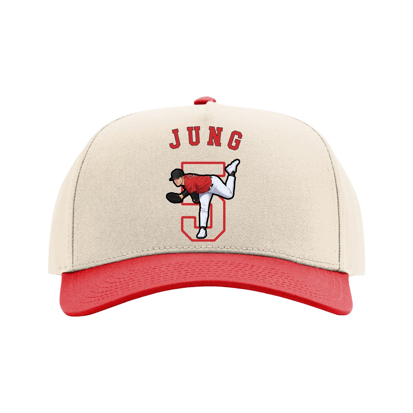 Full Fabric Five-Panel Champ Cap