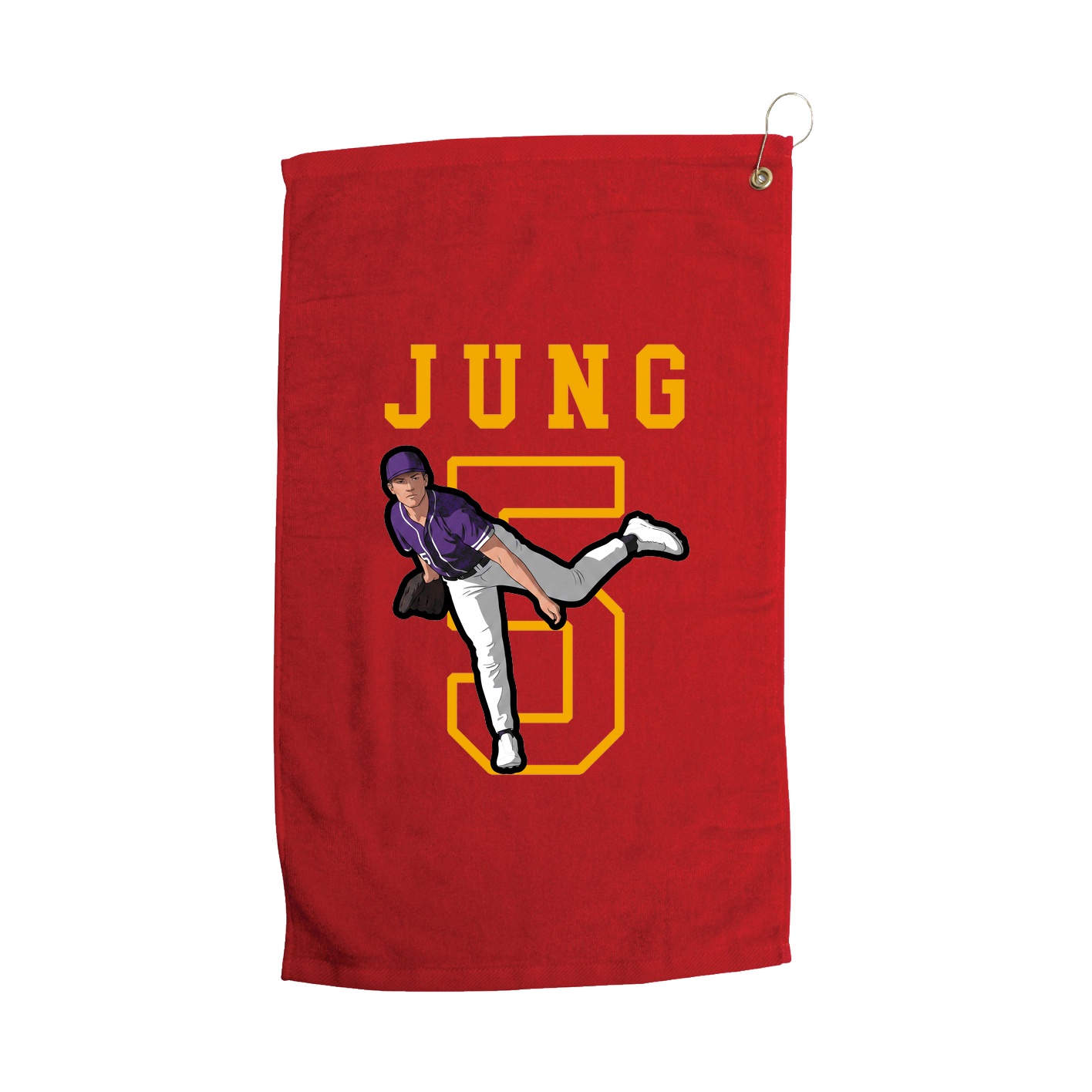 Golf Towel — Shirsey in Red