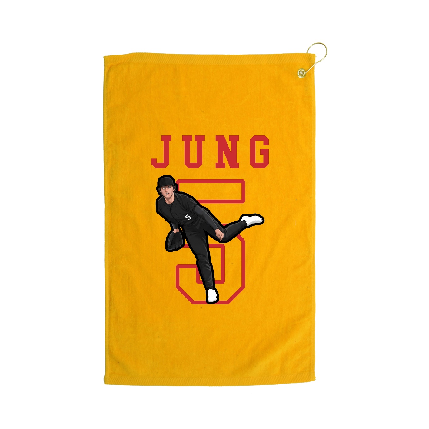 Golf Towel — Shirsey in Gold