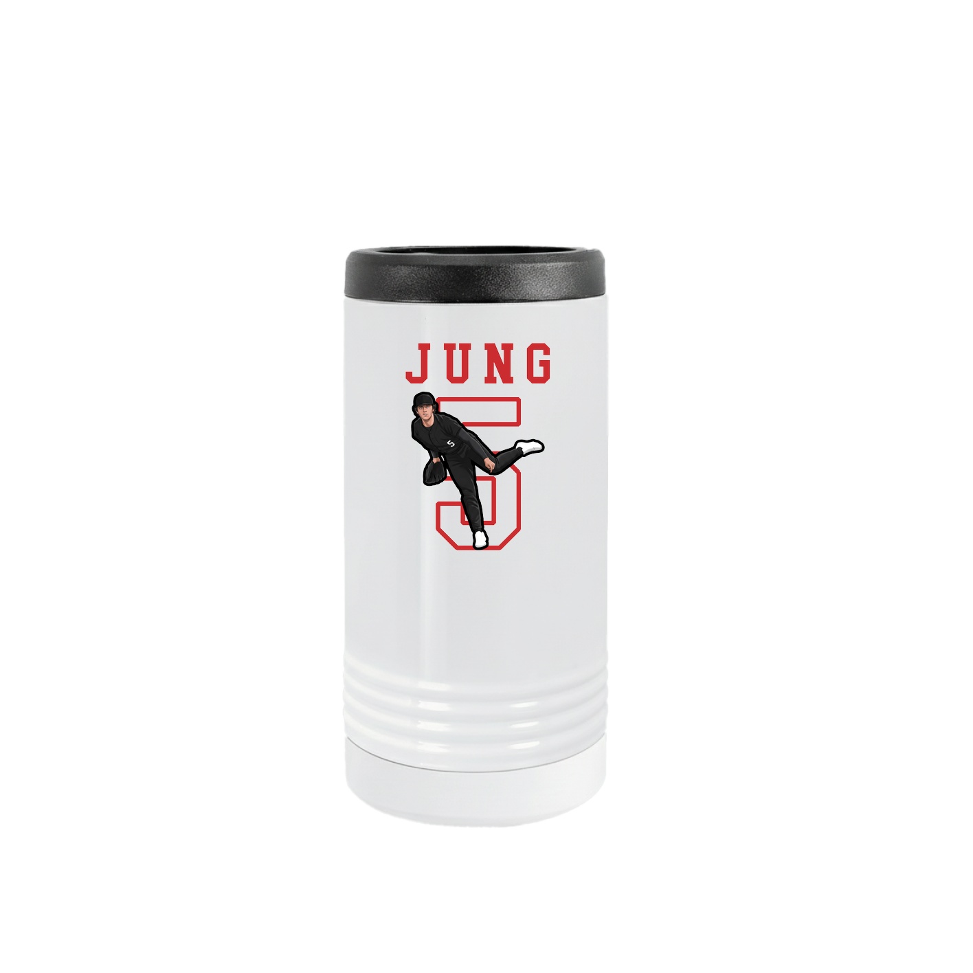 Slim Beverage Holder — Shirsey in White