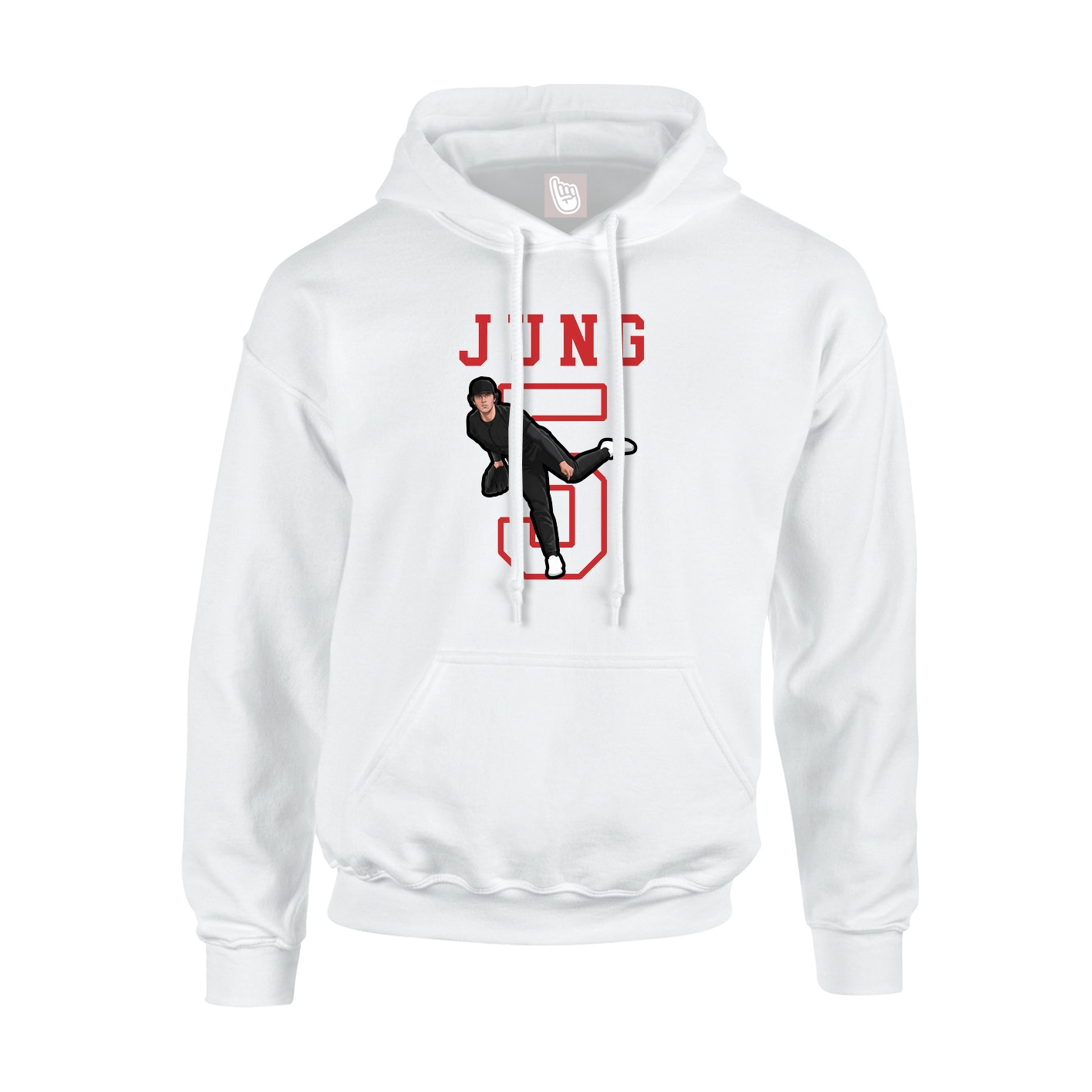 Youth Hoodie — Shirsey in White