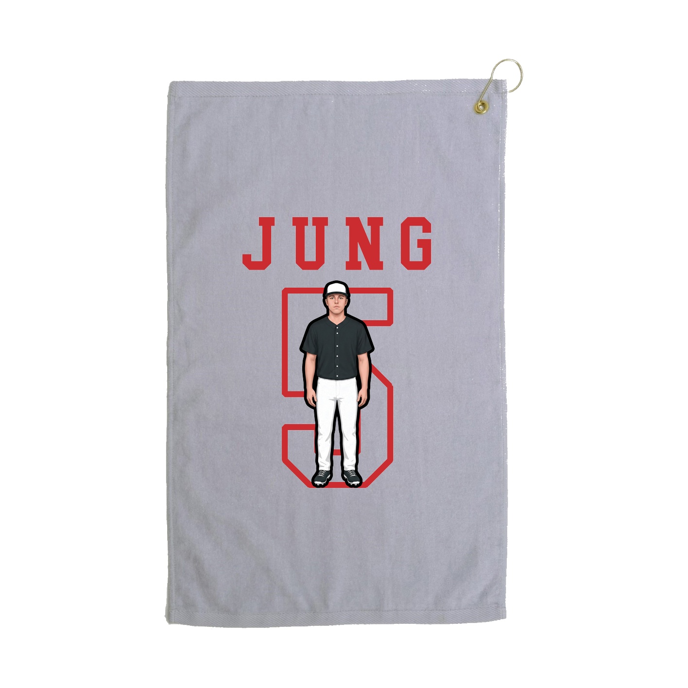 Golf Towel — Shirsey in Grey