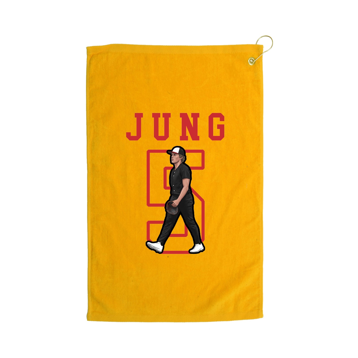 Golf Towel — Shirsey in Gold