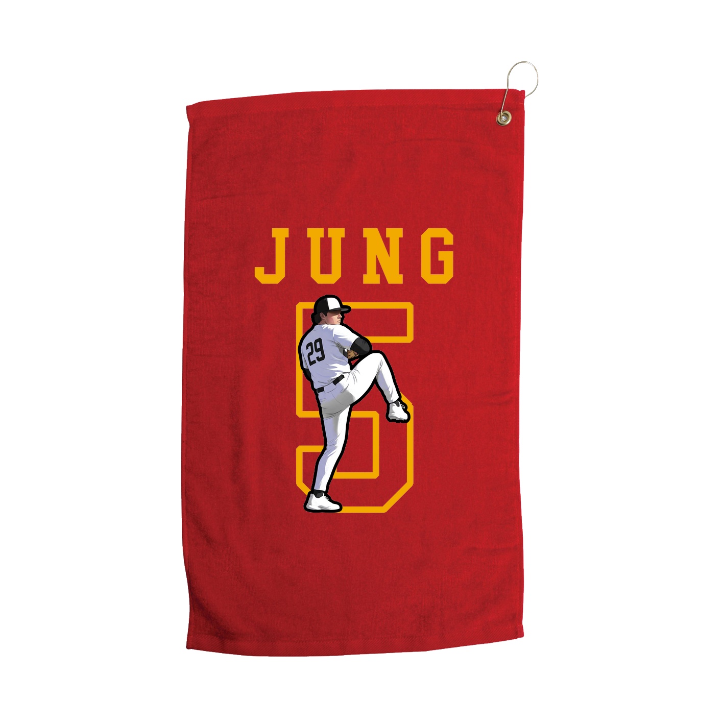 Golf Towel — Shirsey in Red