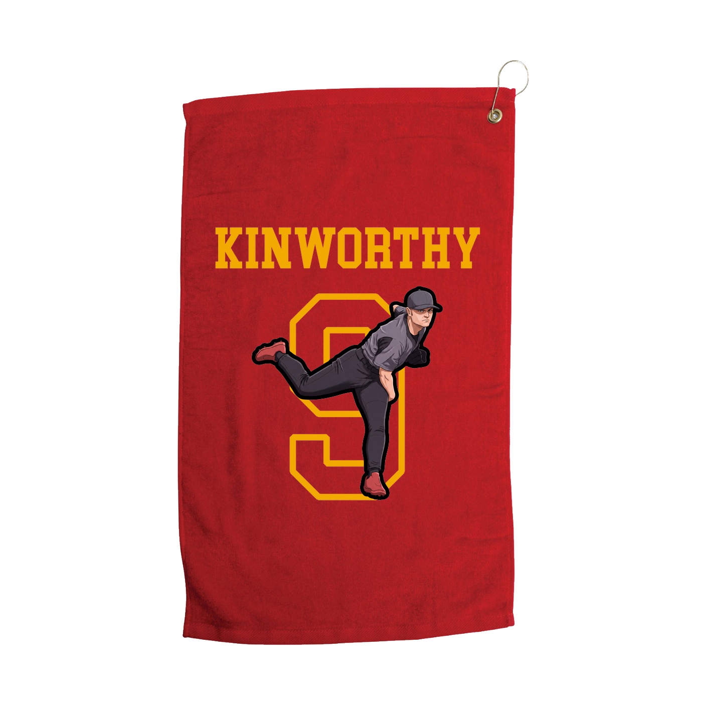 Golf Towel — Shirsey in Red