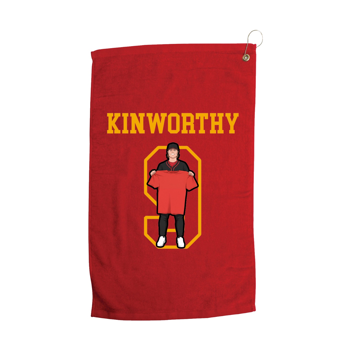 Golf Towel — Shirsey in Red