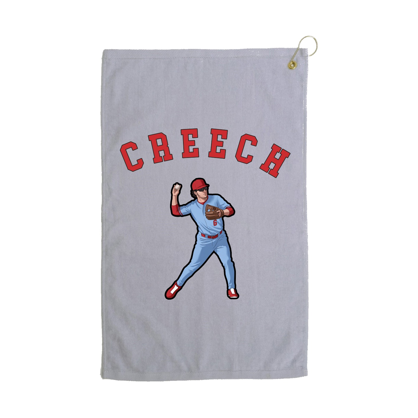 Golf Towel — Shirsey Arch in Grey