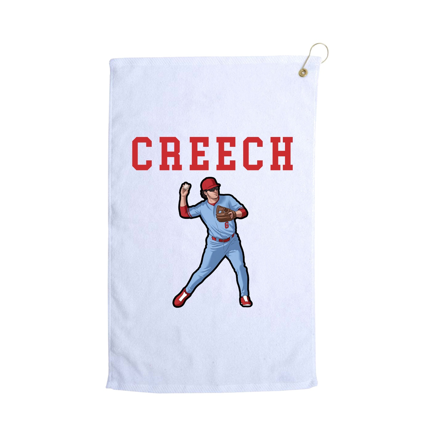 Golf Towel — Shirsey in White