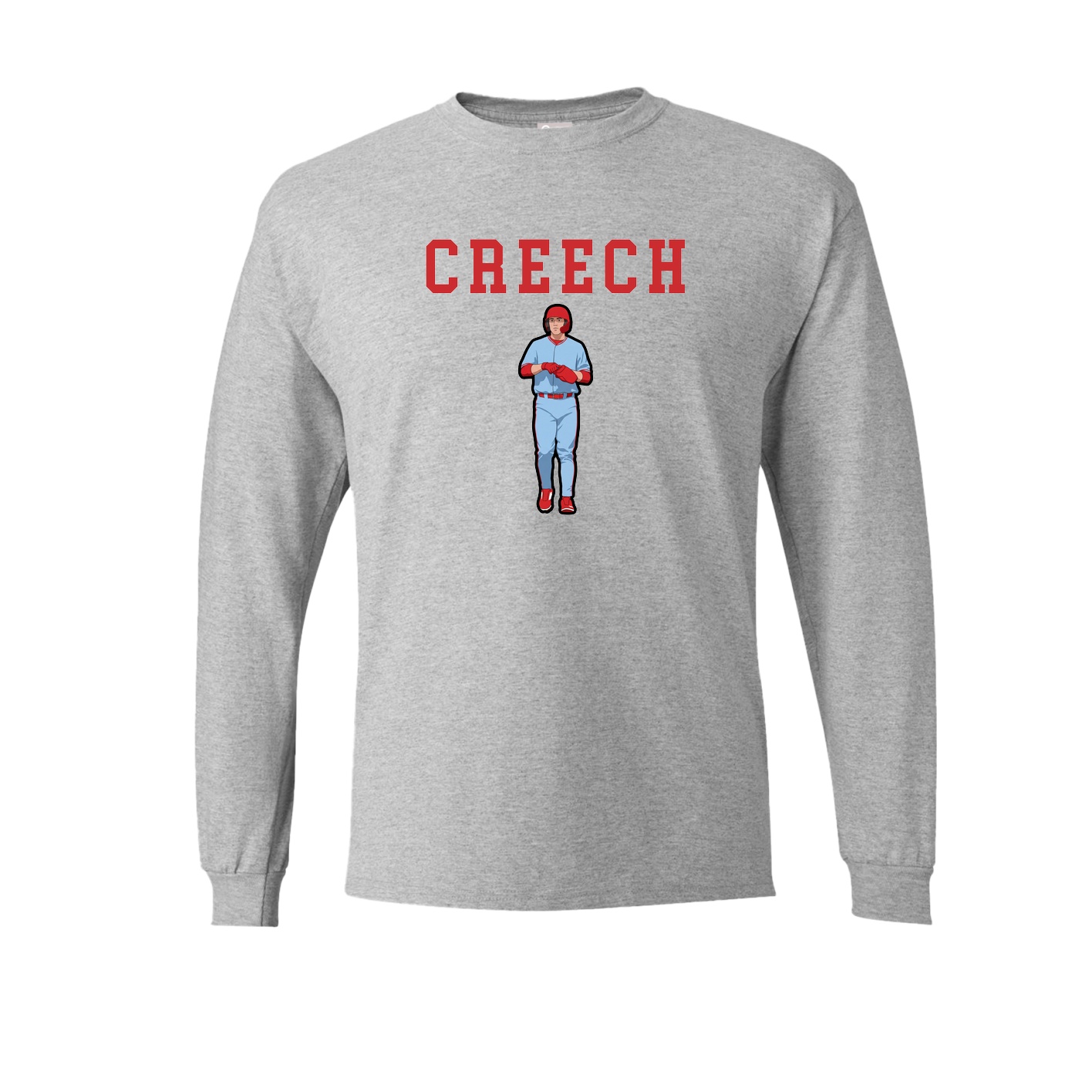 Long Sleeve Tee — Shirsey in Grey