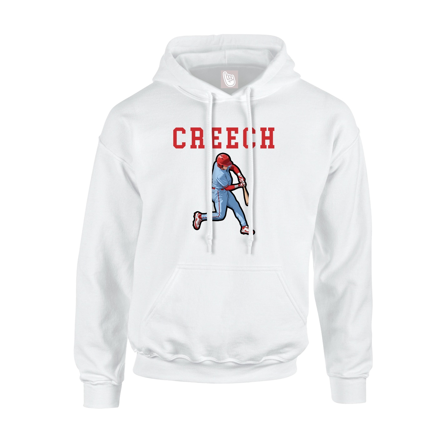 Hoodie — Shirsey in White