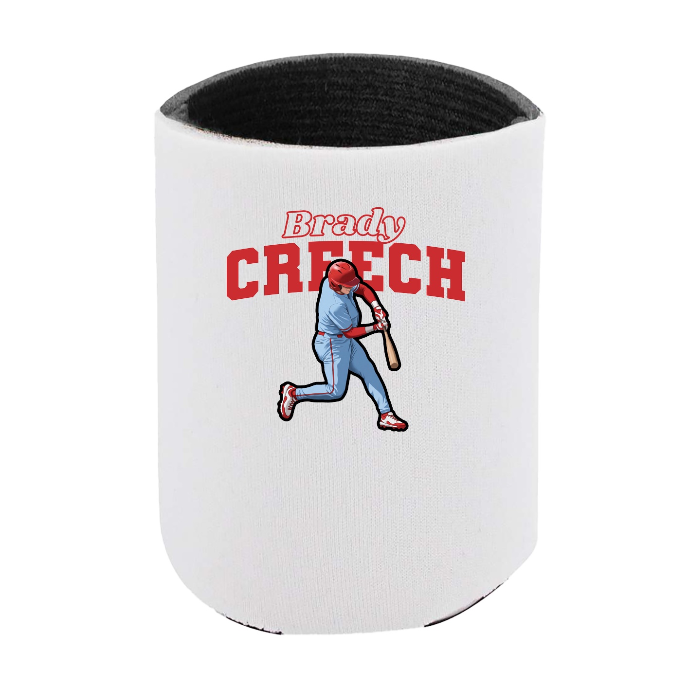 Can Holder — Name Arch in White