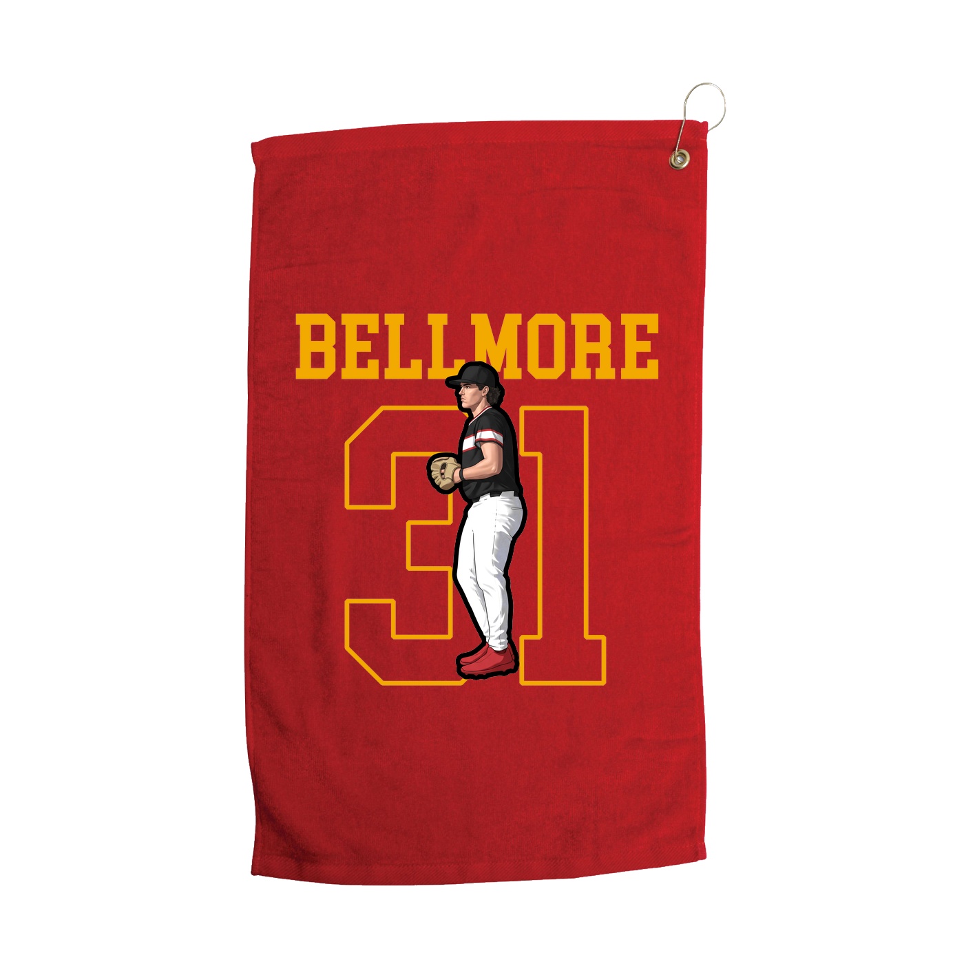 Golf Towel — Shirsey in Red