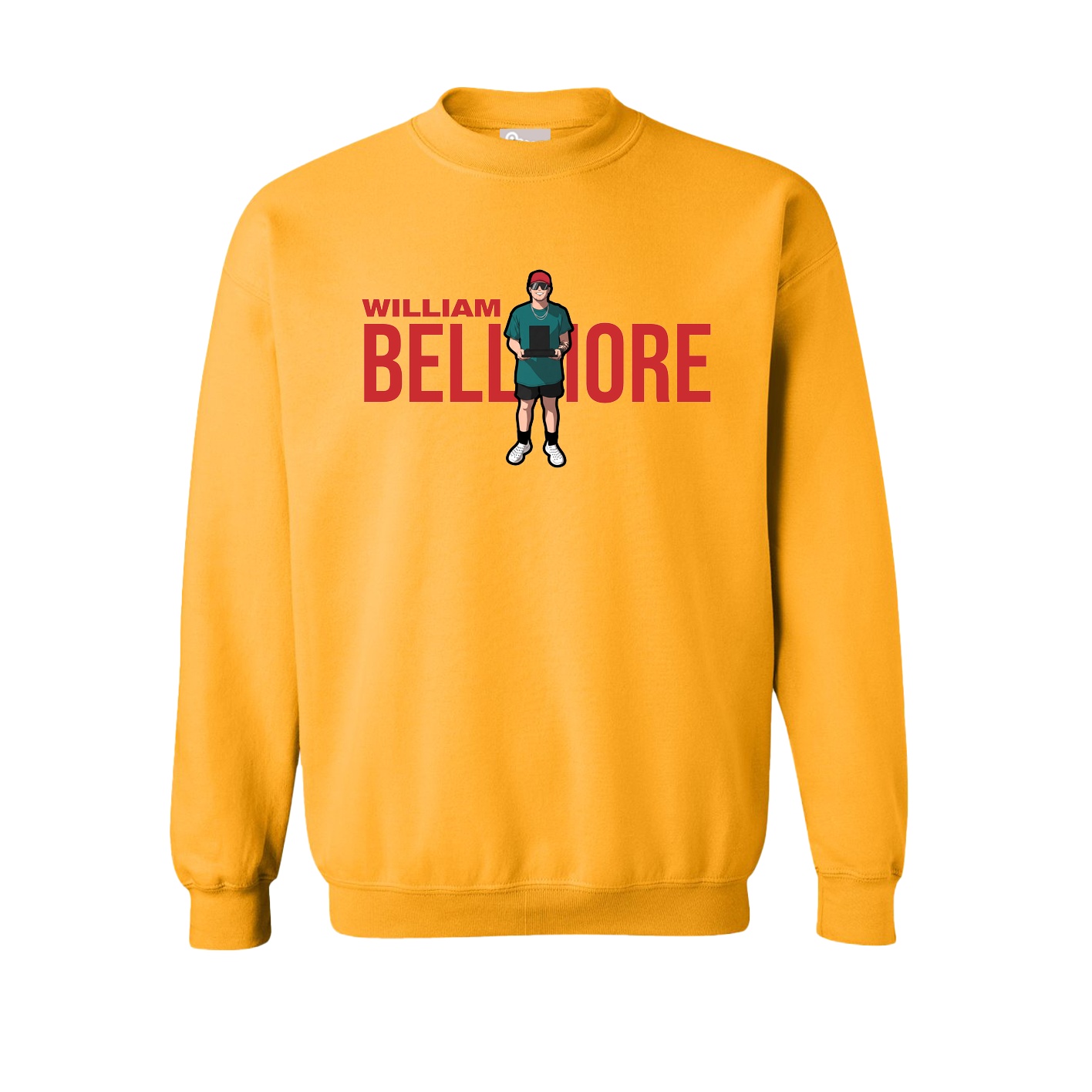 Fleece Crew — Player Name in Gold