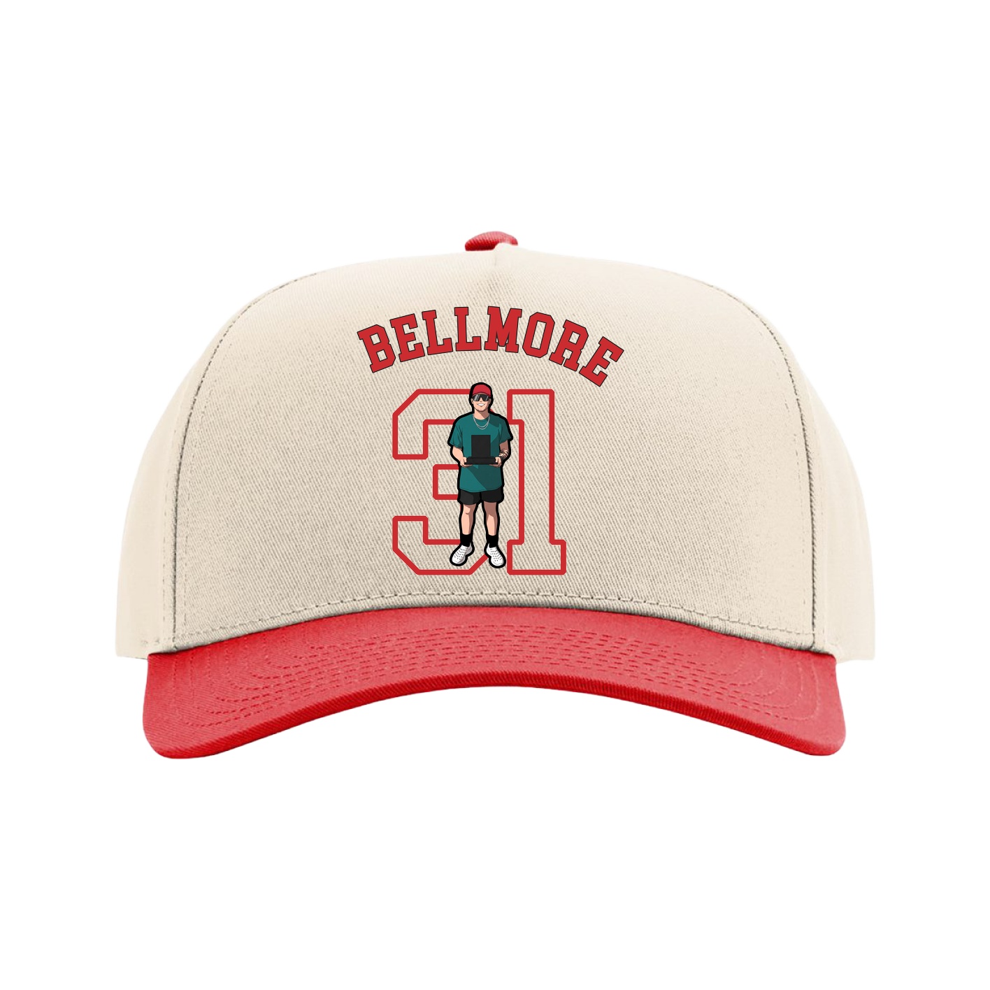 Full Fabric Five-Panel Champ Cap