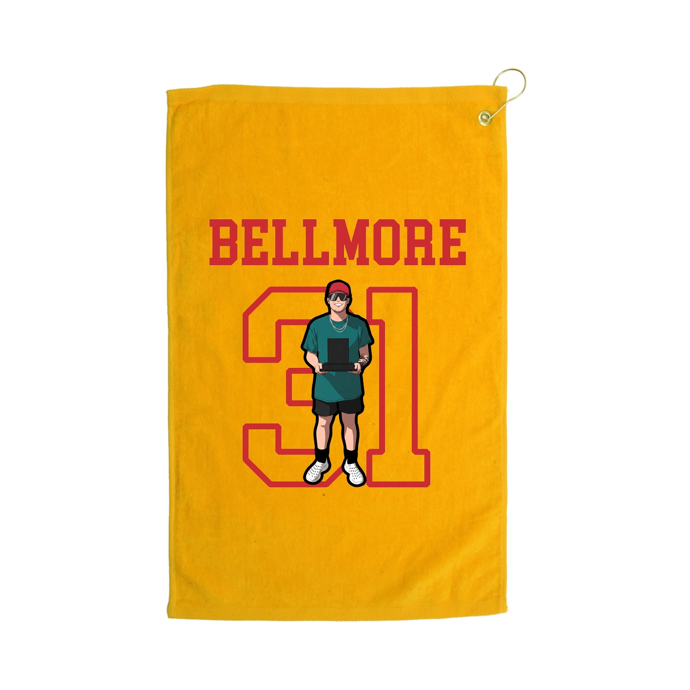 Golf Towel — Shirsey in Gold