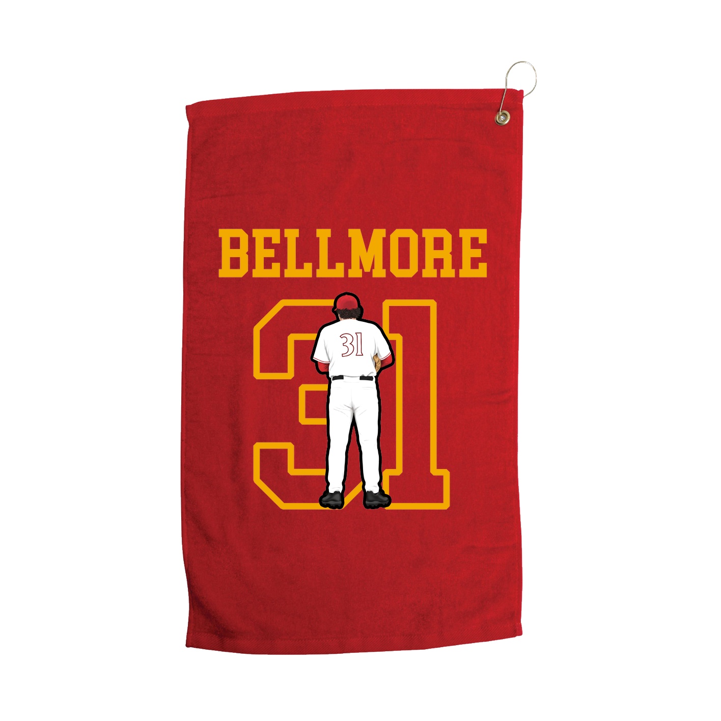 Golf Towel — Shirsey in Red