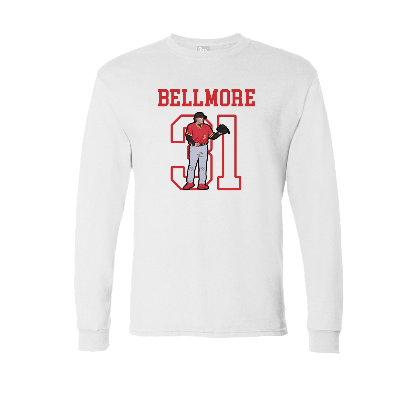Long Sleeve Tee — Shirsey in White