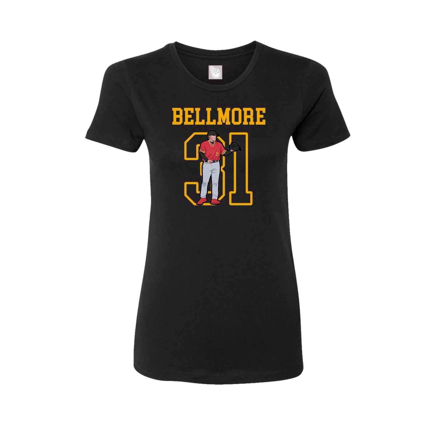 Fitted Women's Tee — Shirsey in Black