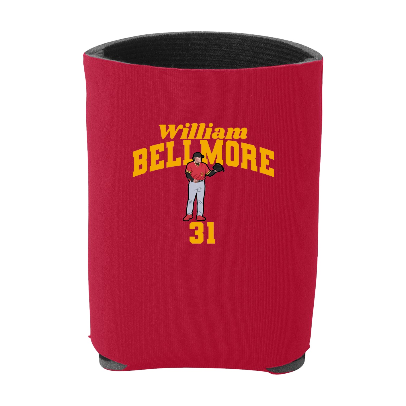 Can Holder — Signature Arch in Red