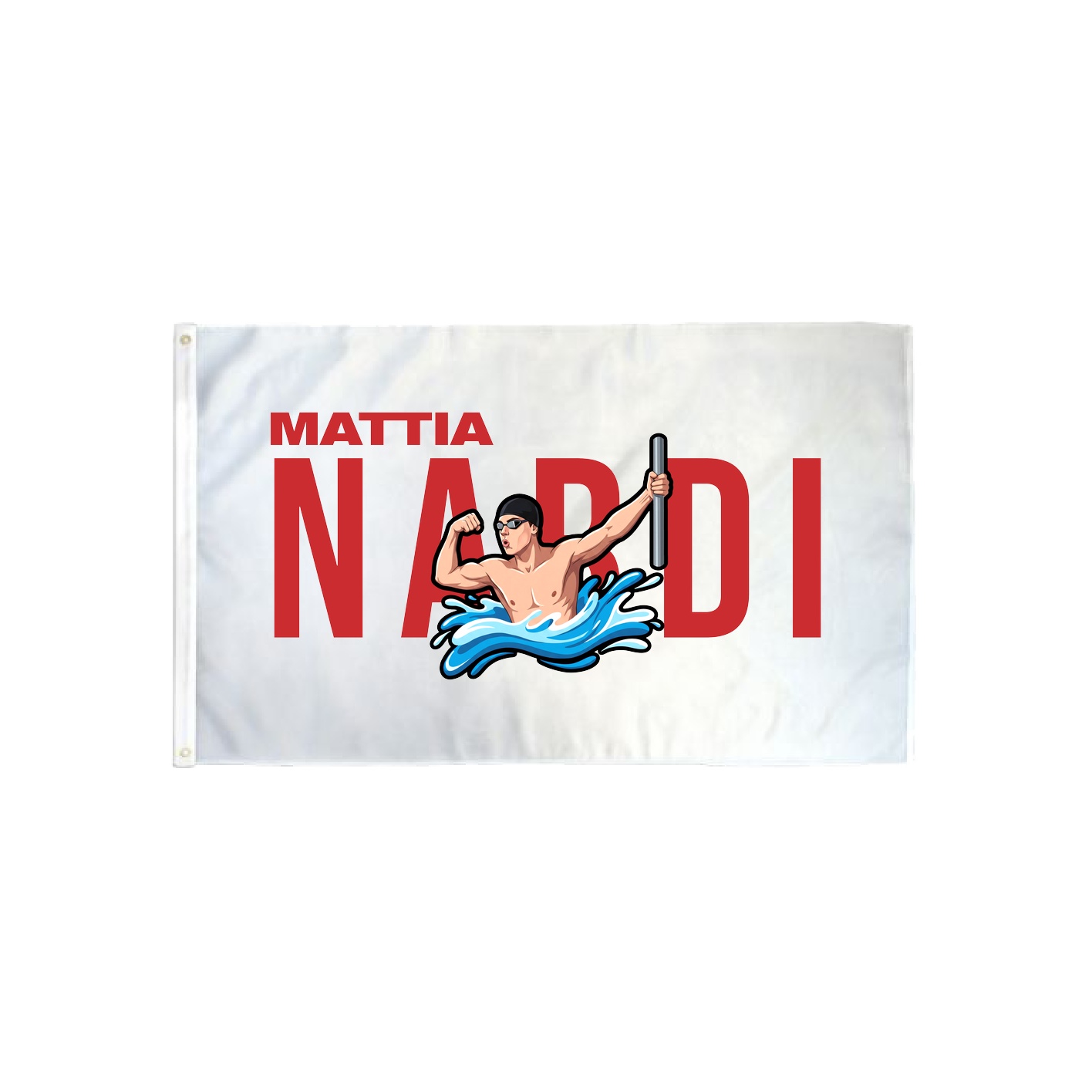 3x5 Flag — Player Name in Classic