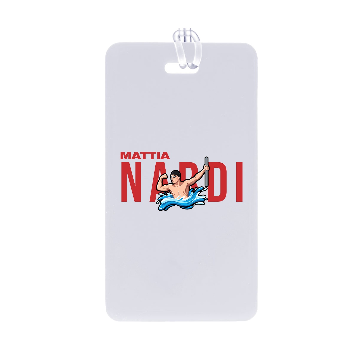 Bag Tag — Player Name in Classic