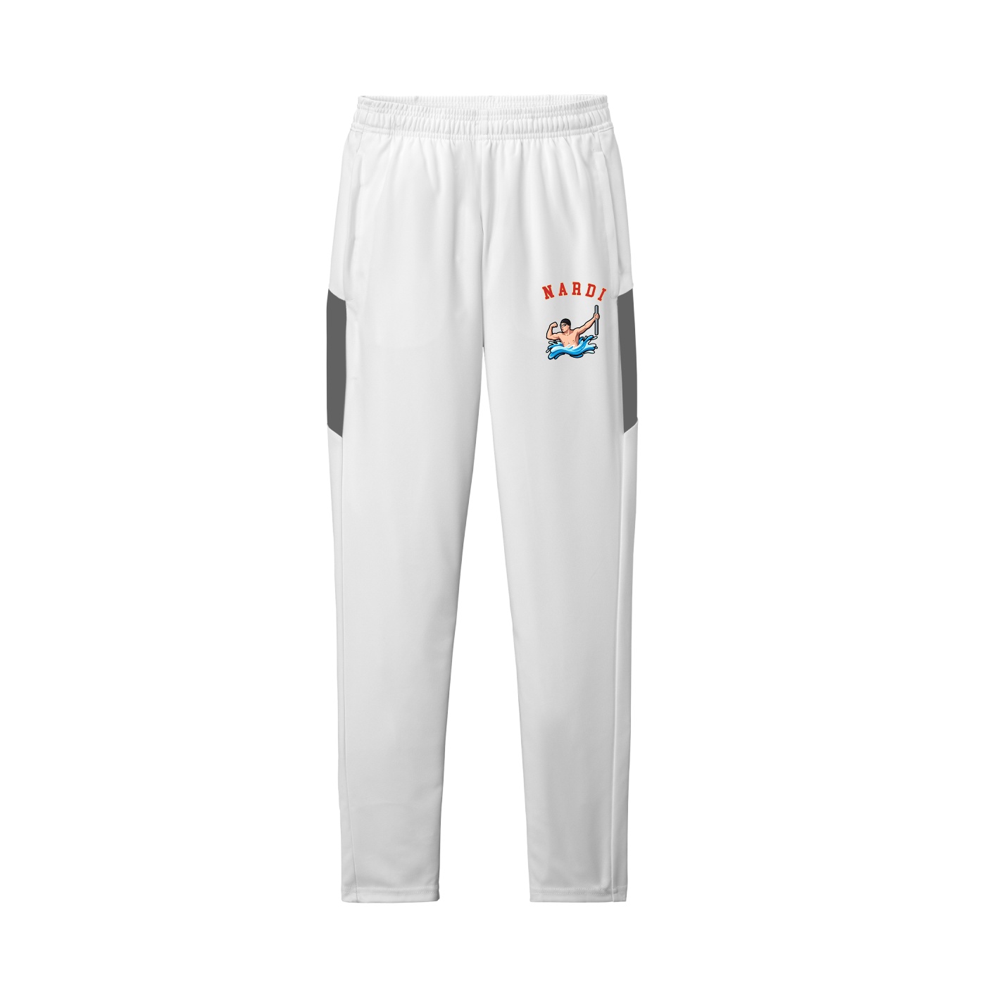 Team Travel Pant — Shirsey Arch in White/Grey