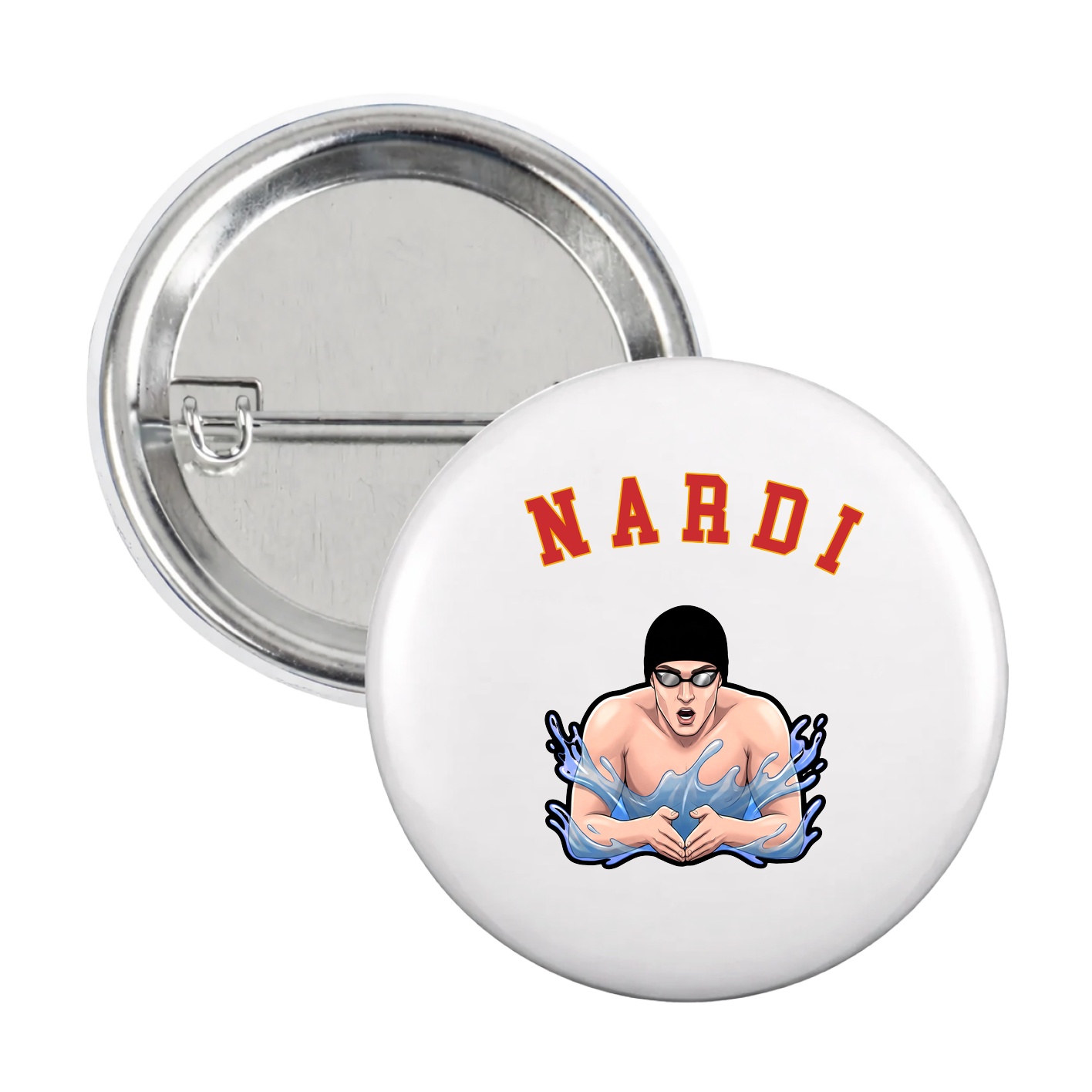 Game Day Button — Shirsey Arch in White