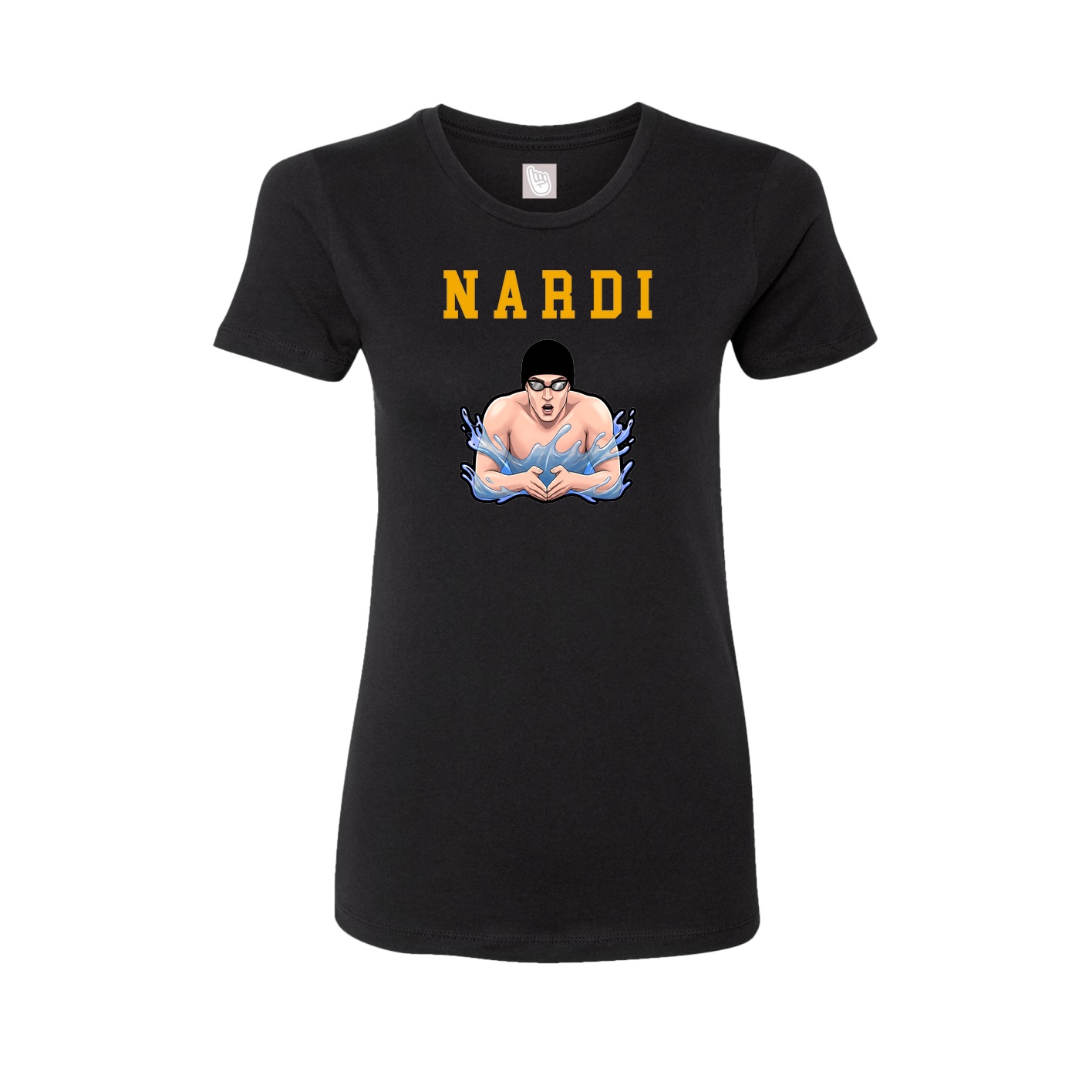 Fitted Women's Tee — Shirsey in Black