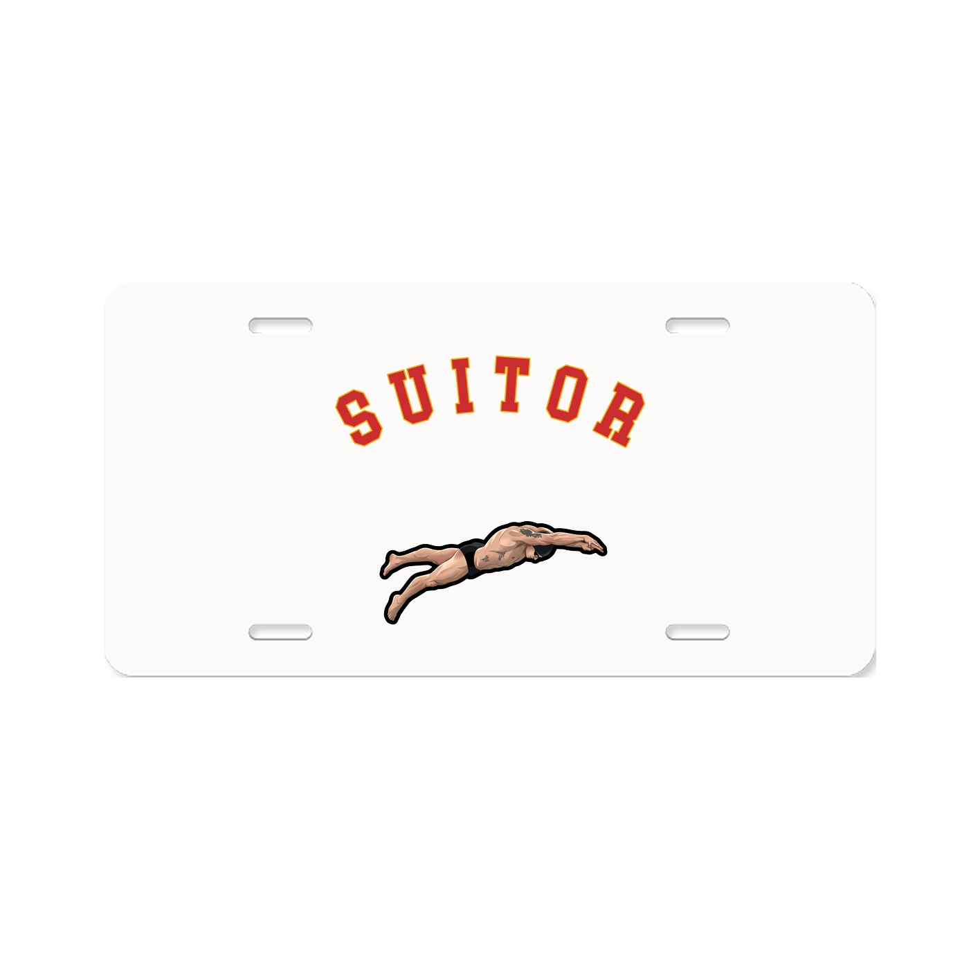License Plate — Shirsey Arch in Classic