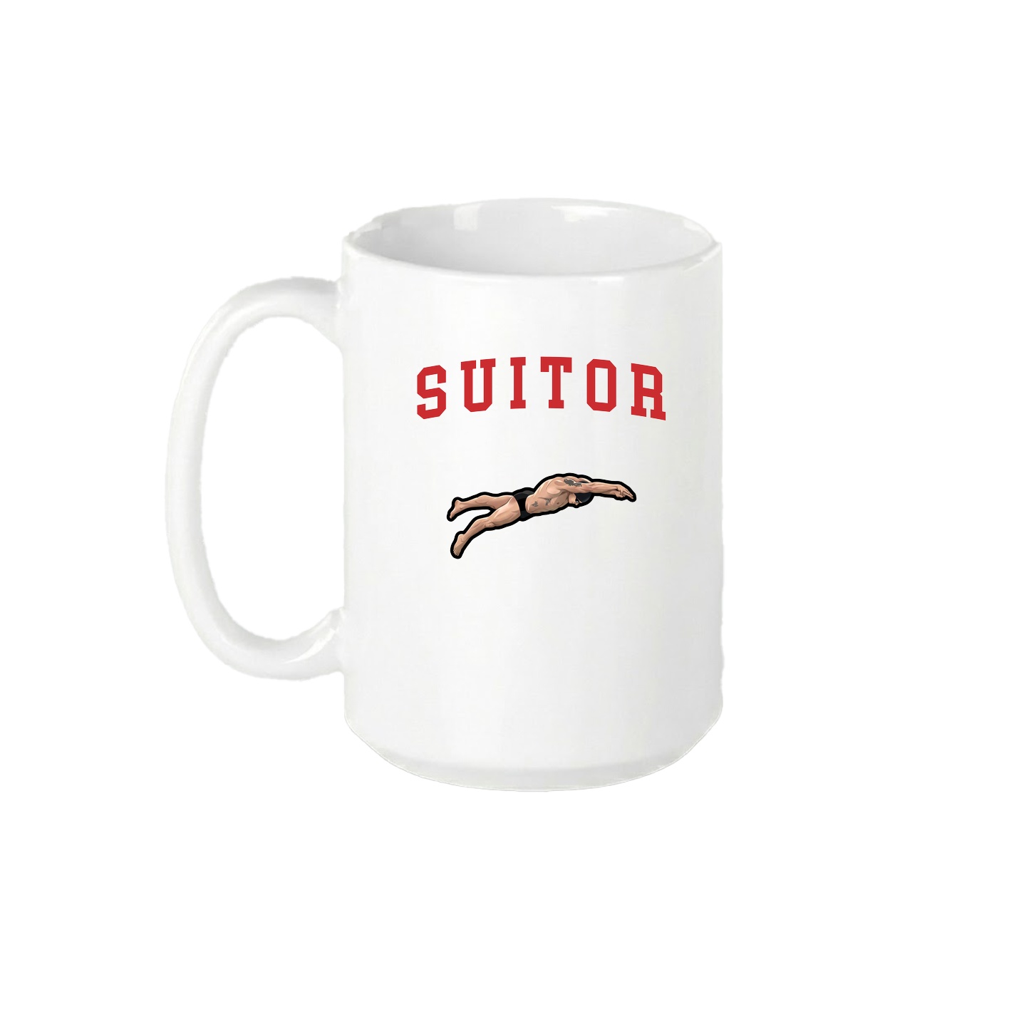 15oz Coffee Mug — Shirsey in White