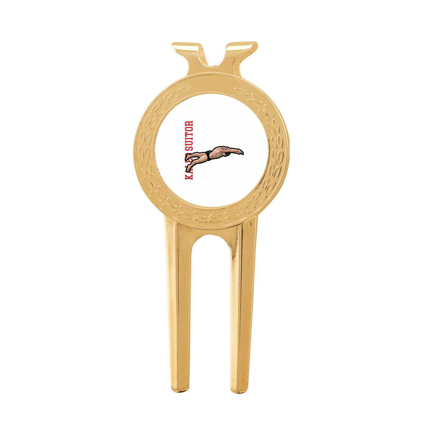 Divot Tool with Ball Marker — Name Vertical in Classic