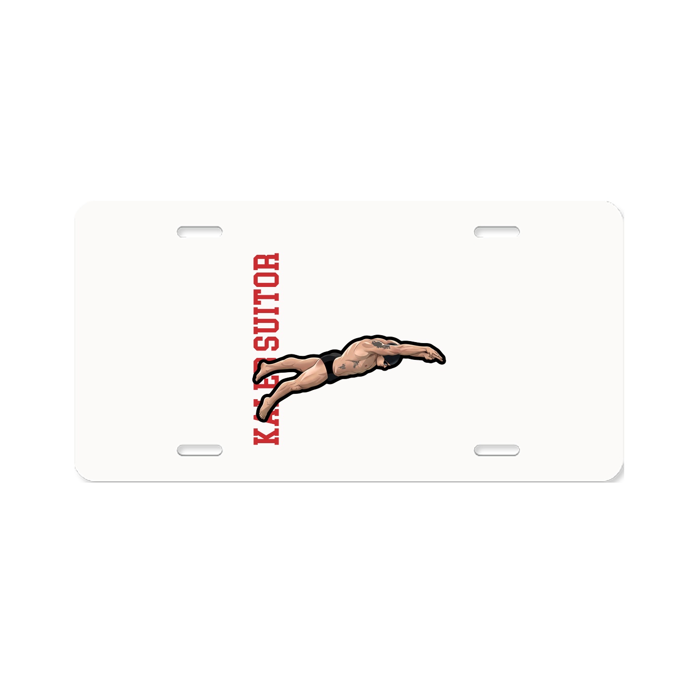 Aluminum License Plate