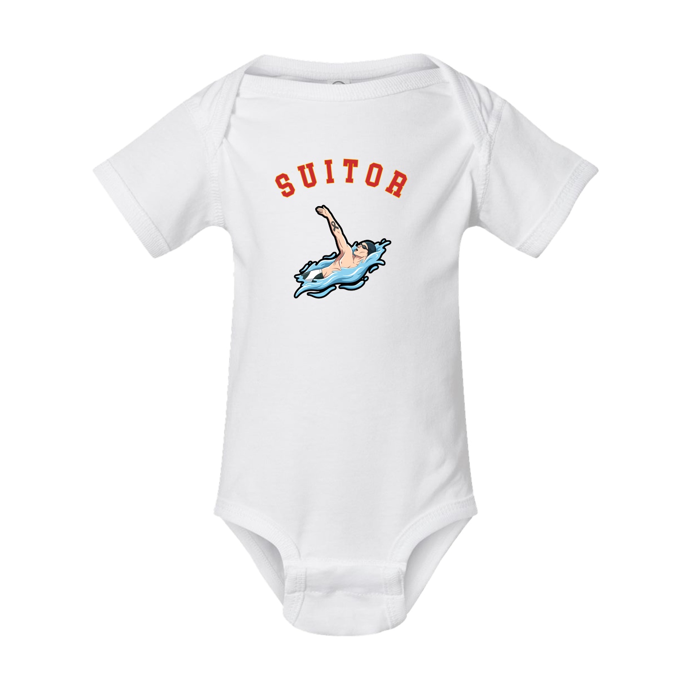 Baby Onesie — Shirsey Arch in White