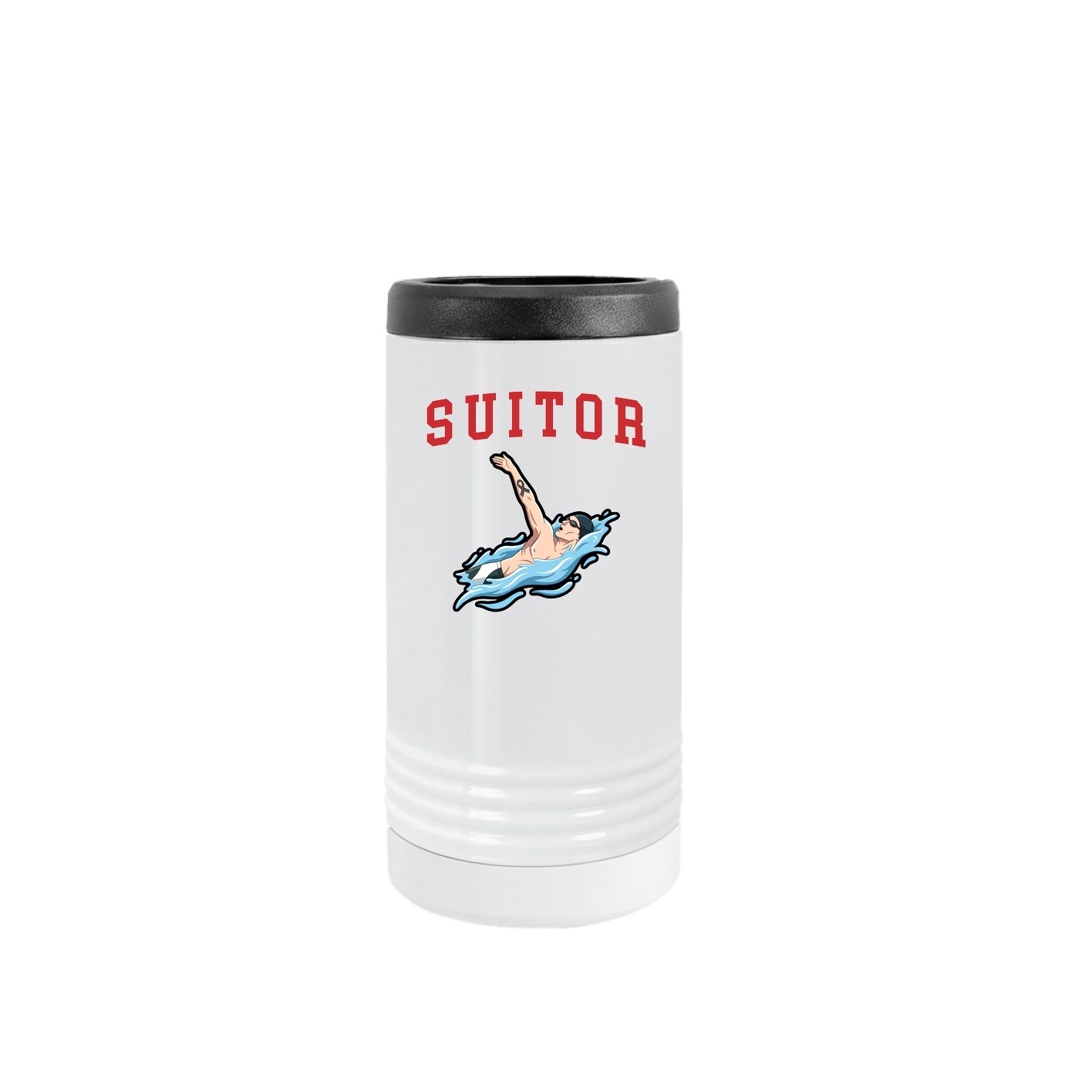 Slim Beverage Holder — Shirsey in White