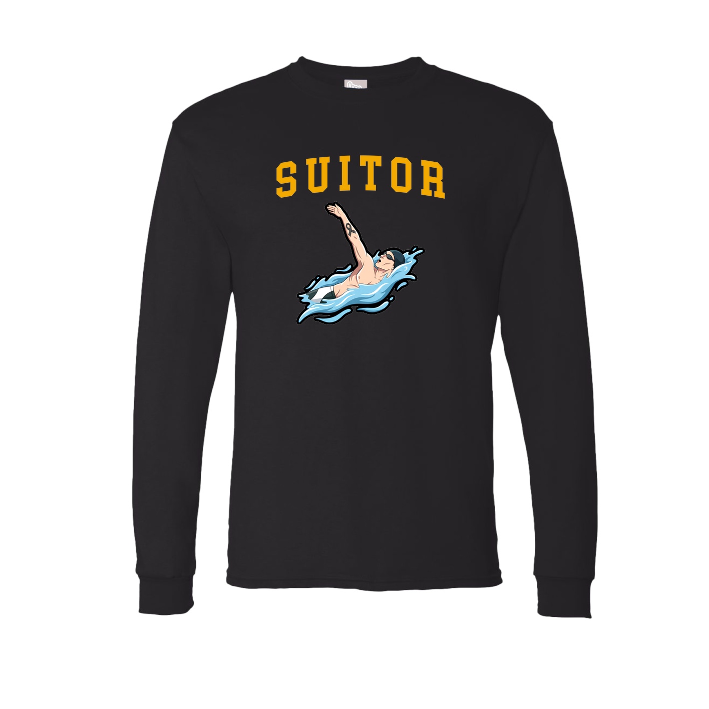 Long Sleeve Tee — Shirsey in Black
