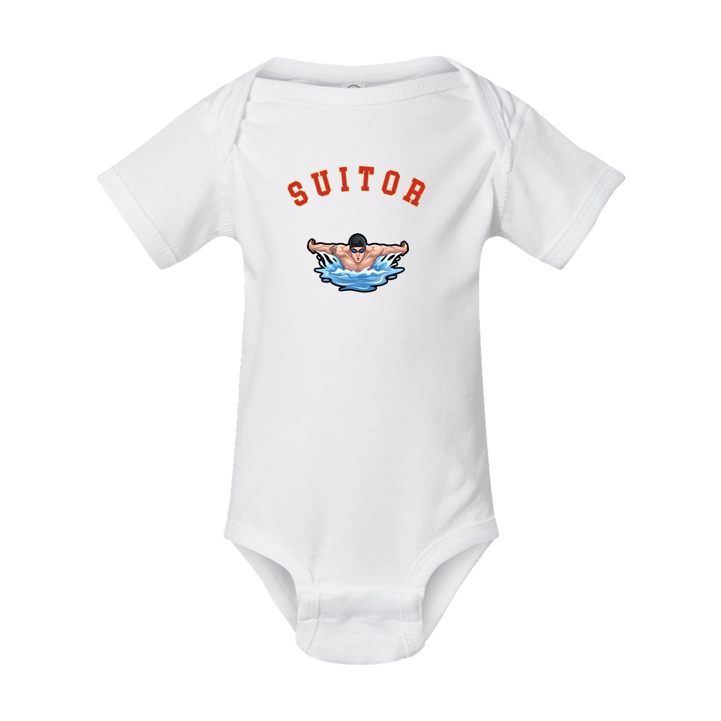 Baby Onesie — Shirsey Arch in White