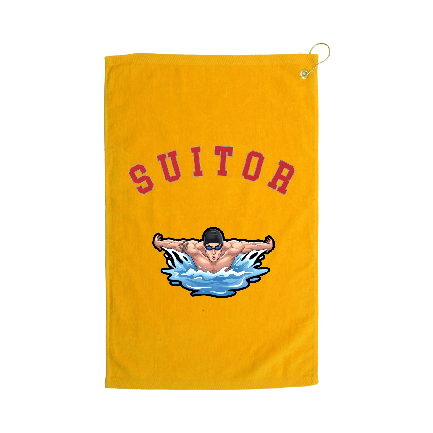 Golf Towel — Shirsey Arch in Gold