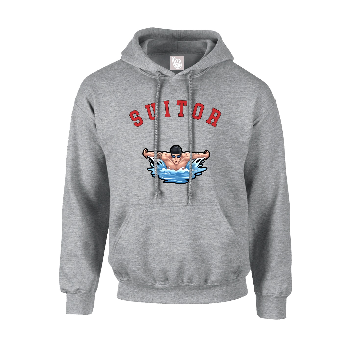 Hoodie — Shirsey Arch in Grey