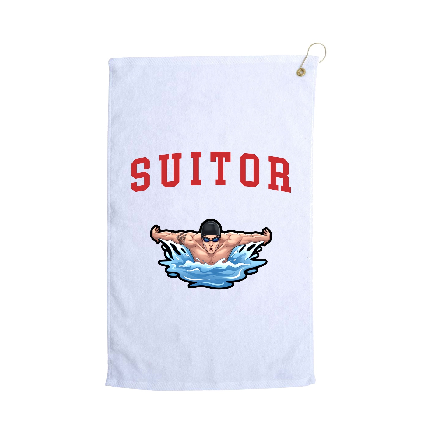 Golf Towel — Shirsey in White