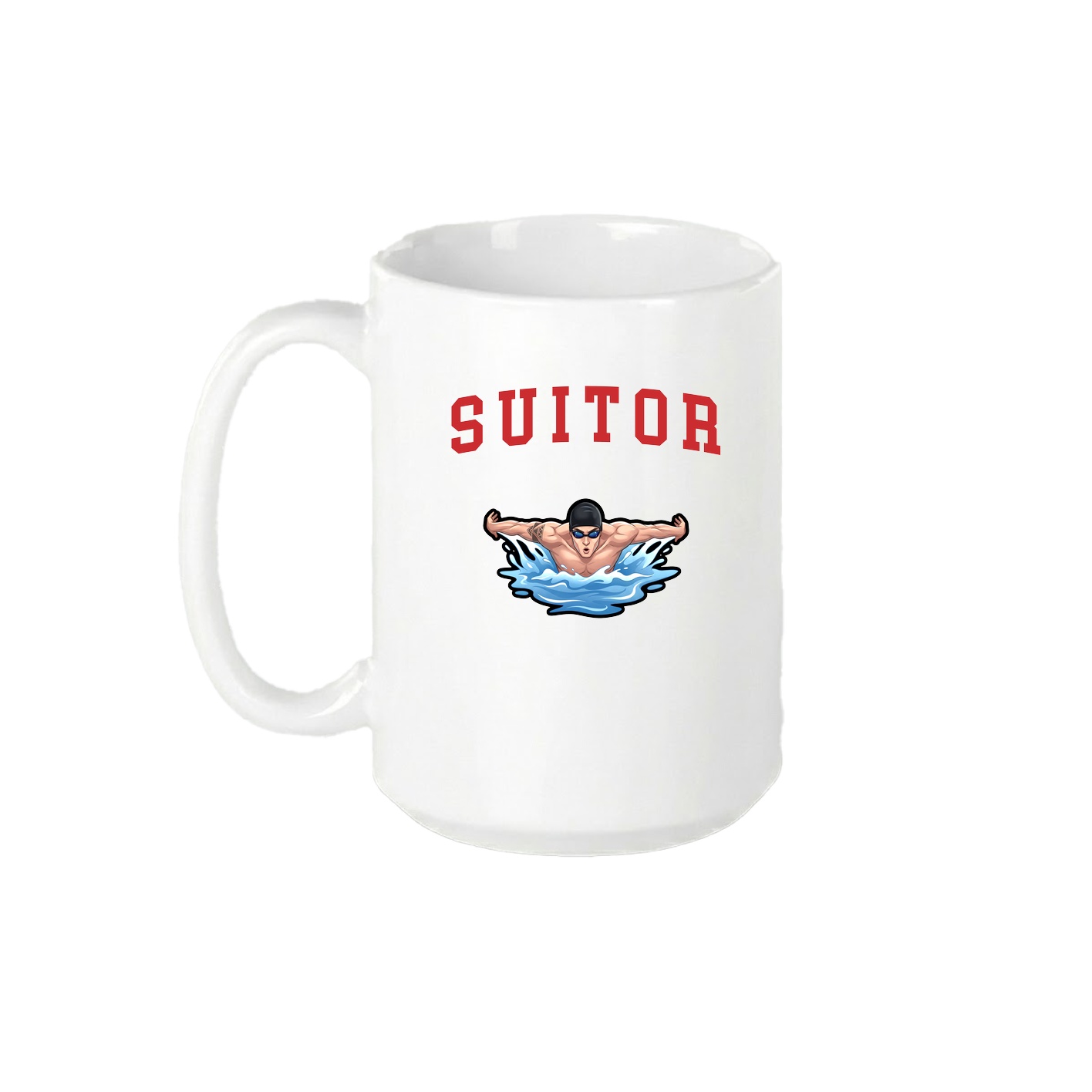 15oz Coffee Mug — Shirsey in White