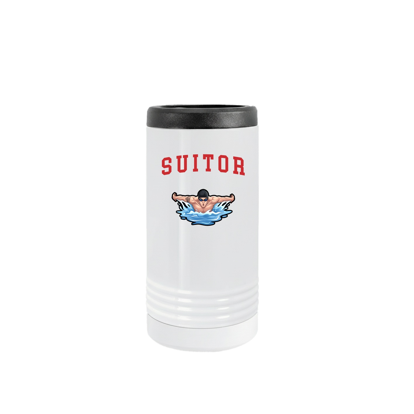 Slim Beverage Holder — Shirsey in White