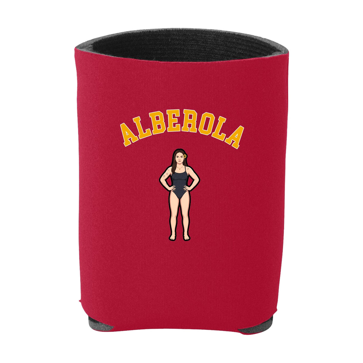 Can Holder — Shirsey Arch in Red