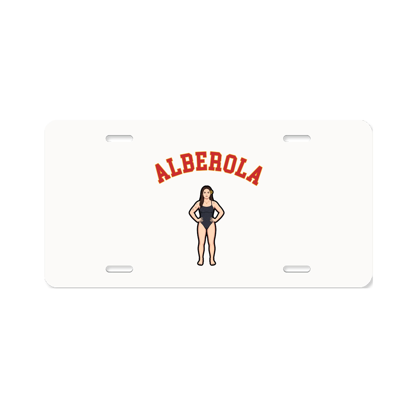 License Plate — Shirsey Arch in Classic