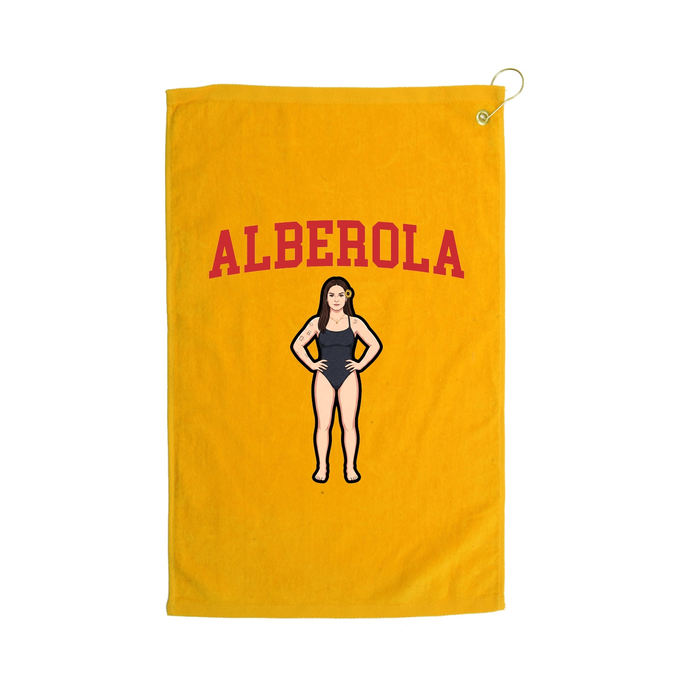 Golf Towel — Shirsey in Gold