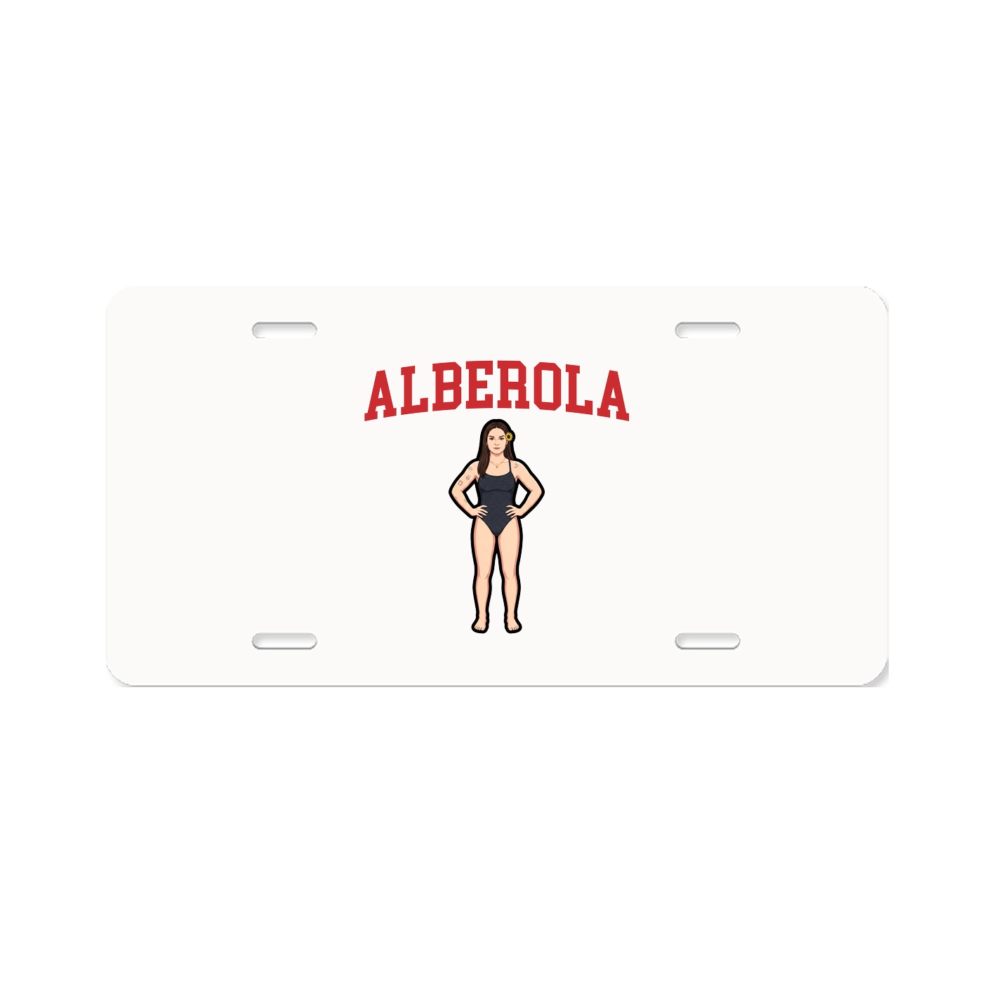 License Plate — Shirsey in Classic