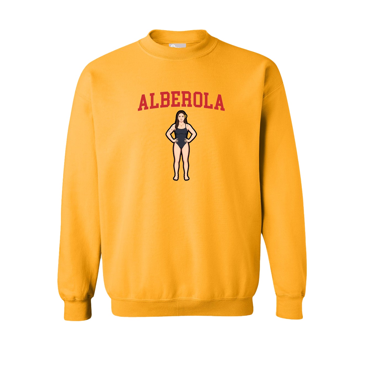 Fleece Crew — Shirsey in Gold
