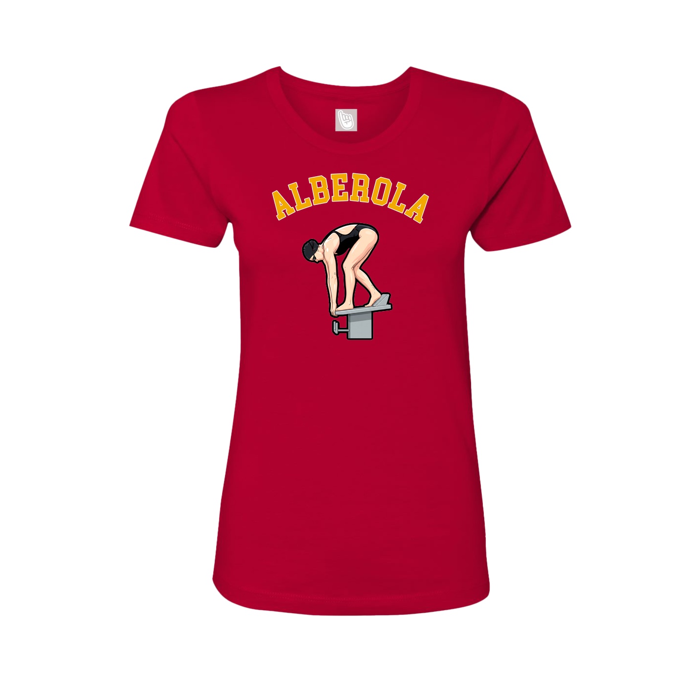 Womens Tee — Shirsey Arch in Red