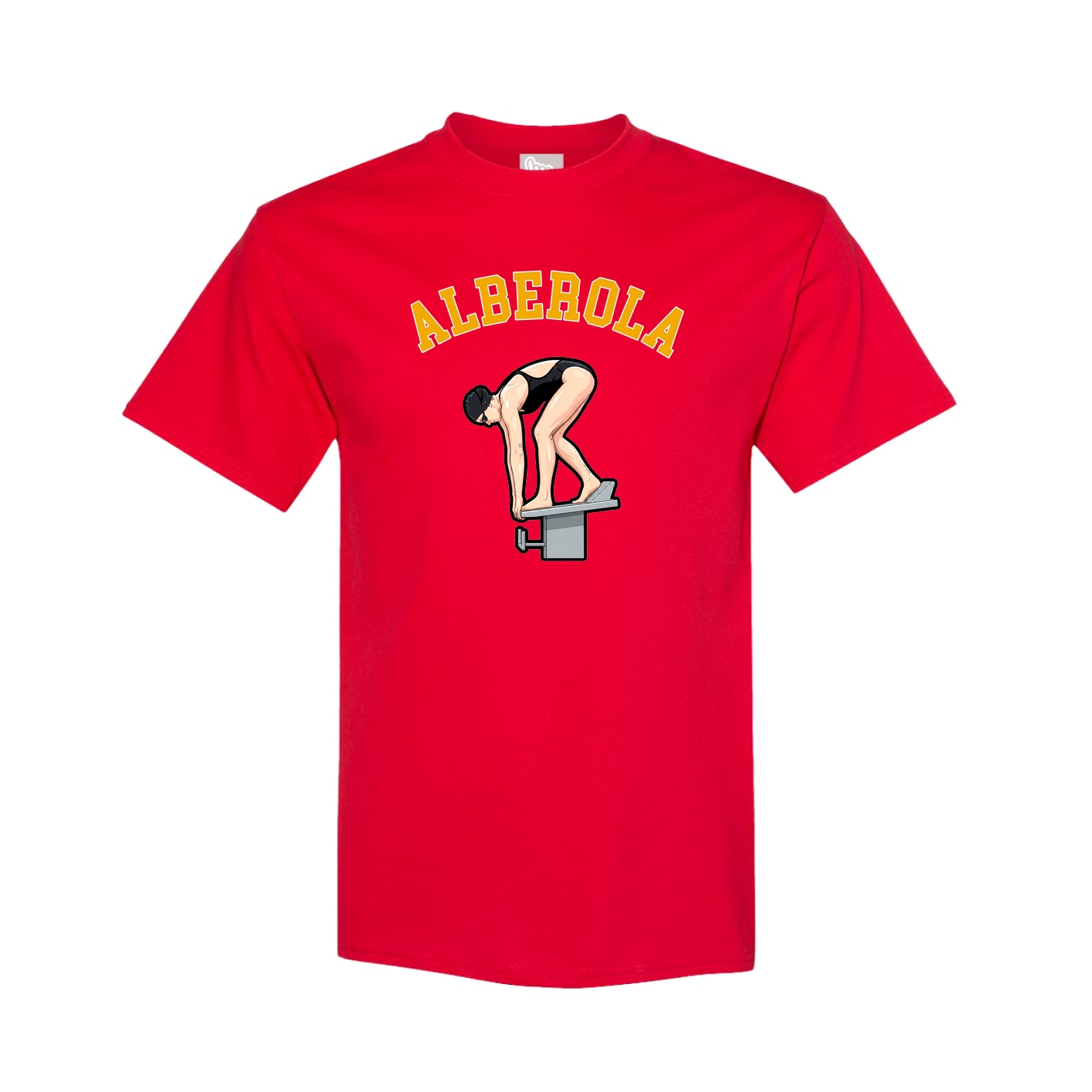 Youth Tee — Shirsey Arch in Red
