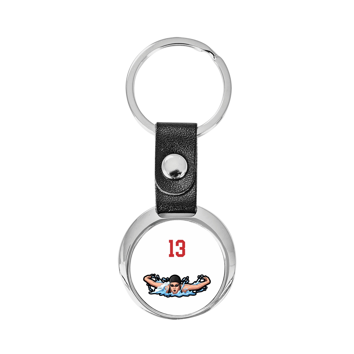Key Chain — Number Top in Classic